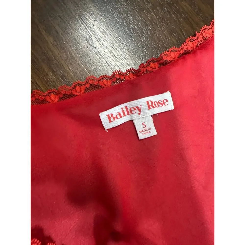 Western Y2K Coquette Babydoll Top Skirt Set Women Small Lace Paisley Boho Silky - Picture 3 of 16